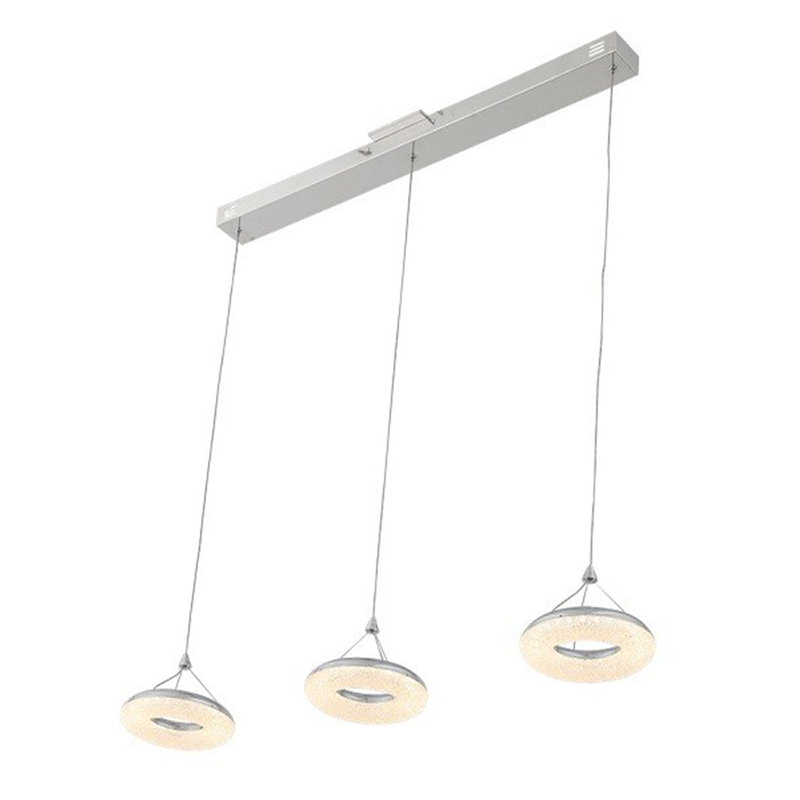 Luminaire suspendu linéaire pour îlot de cuisine Brandley