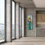 «Tall Bright Flowers II» par Silvia Vassileva, art mural sur toile-1689937334