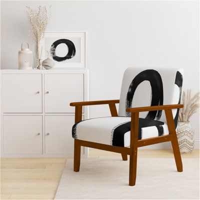 Chaise rembourrée Abstract I