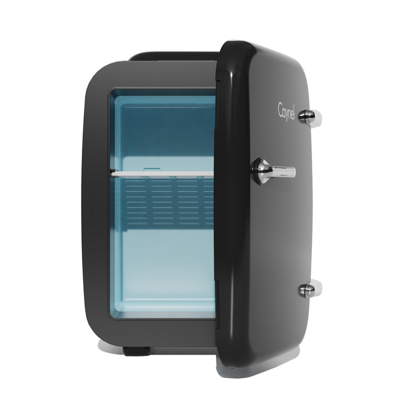 Mini réfrigérateur portatif thermoélectrique 4 litres, Noir, noir, noir, noir
