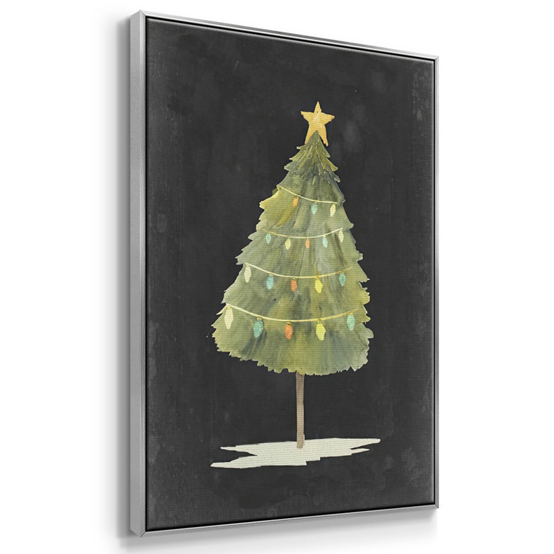 Lueur de Noël I, Gris, H 41 po x l 27 po x P 1,5 po