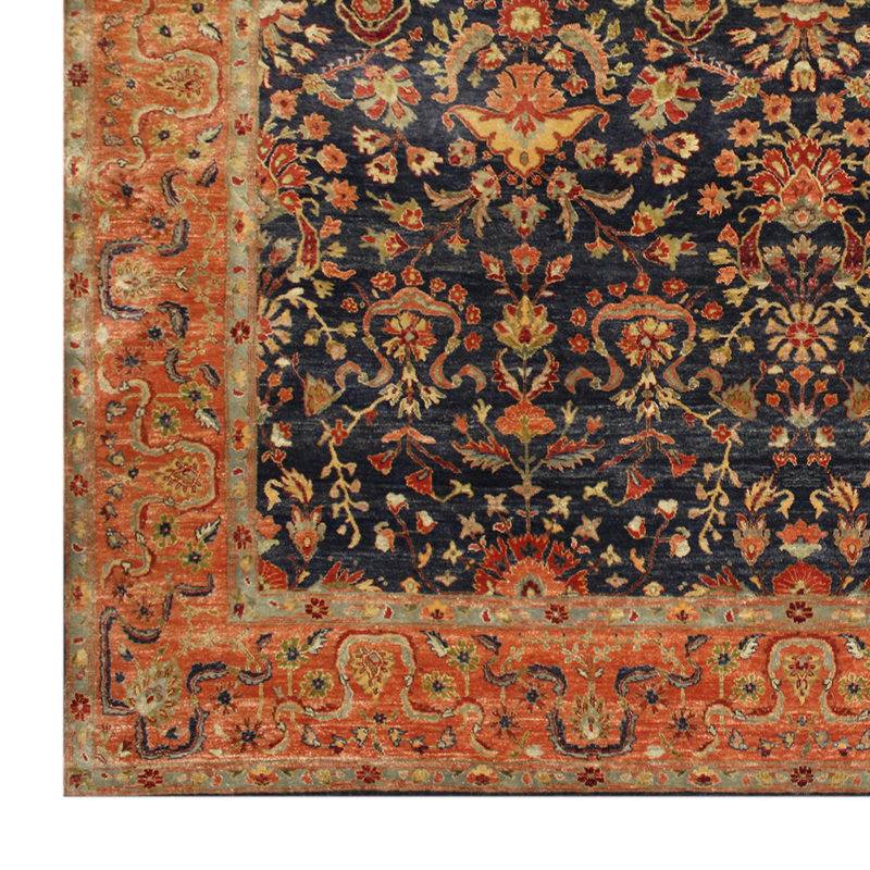 Wool Oriental Area Rug, Rectangle 10' x 14'
