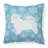 Winter Snowflakes Indoor/Outdoor Throw Pillow-32011204