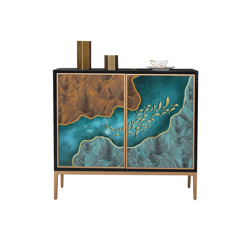 Italian Light Luxury Accent Cabinet Accent Cabinet