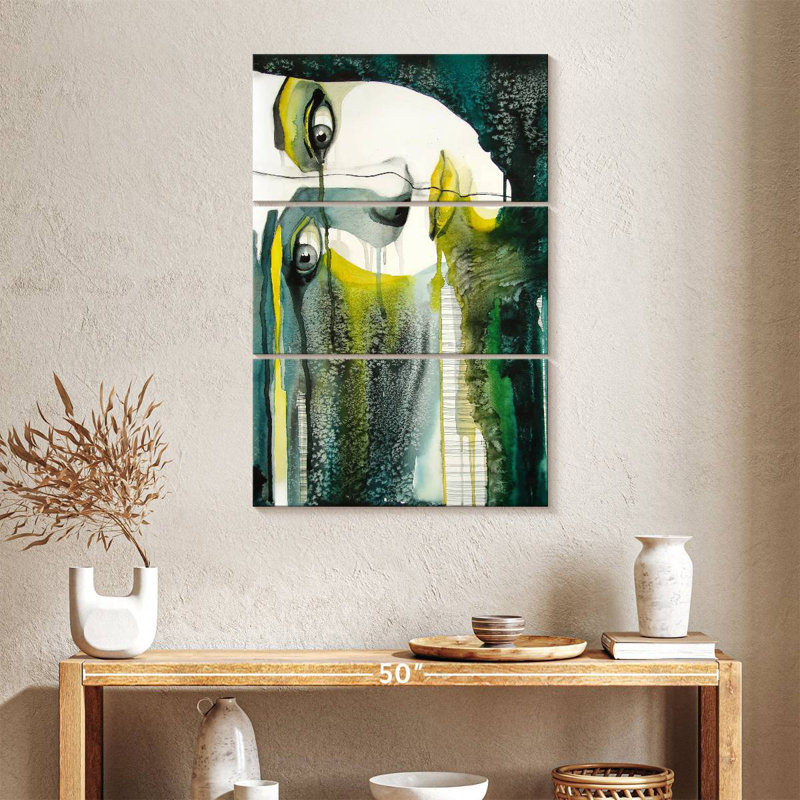 Portrait de femme Leisha, H 45 po x l 28 po