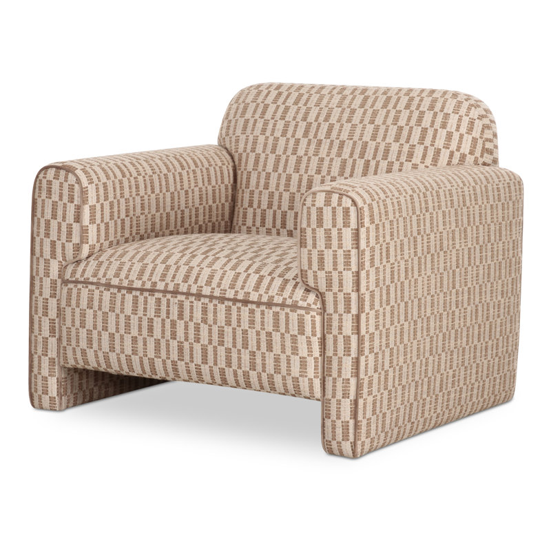 Leo Armchair, Abstract, Taupe