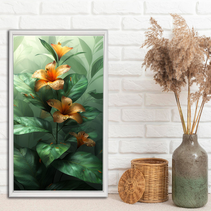 14x22 Silver Aluminium Snap Poster Frame – 0.59″ Profile Wall-Mount Front-Loading Display Frame with Anti-Glare Cover for Posters, Documents & Certificates - 3 Pack
