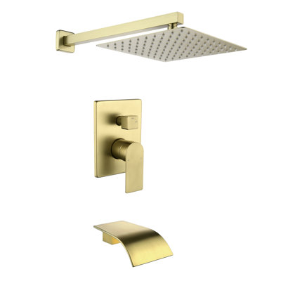 Pressure-Balanced (Temperature Control Only) Complete Shower System