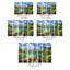 Premium Peel & Stick Wall Mural - Mountain Lake Panorama-1218497319