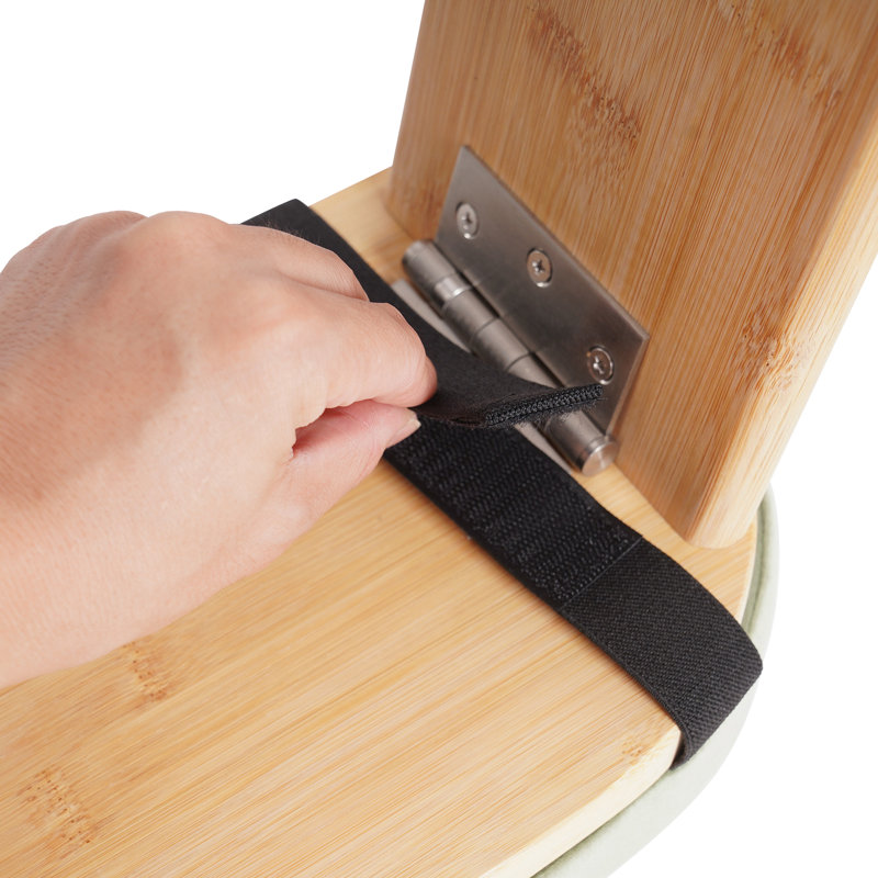 Banc de méditation pliable et ergonomique, Vert