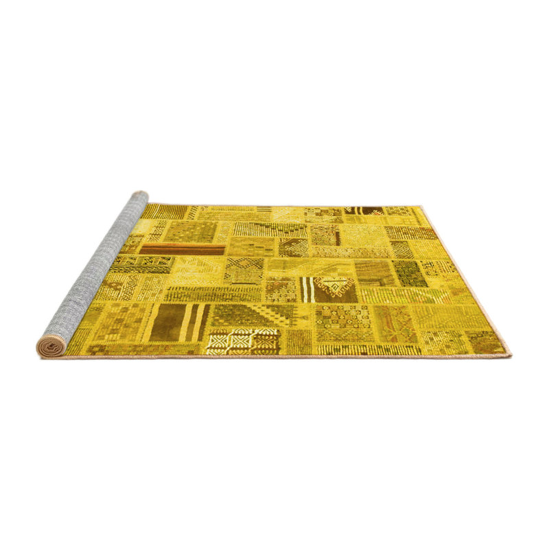 Performance Patchwork Indoor Rug, Square 4'