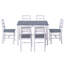 Metoyer Pine Solid Wood Dining Set-301102714-301102715