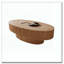 Table basse ovale avec rangement 47 po-724032992