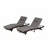 Outdoor Wicker Long Reclining Chair Set of 2-124761573