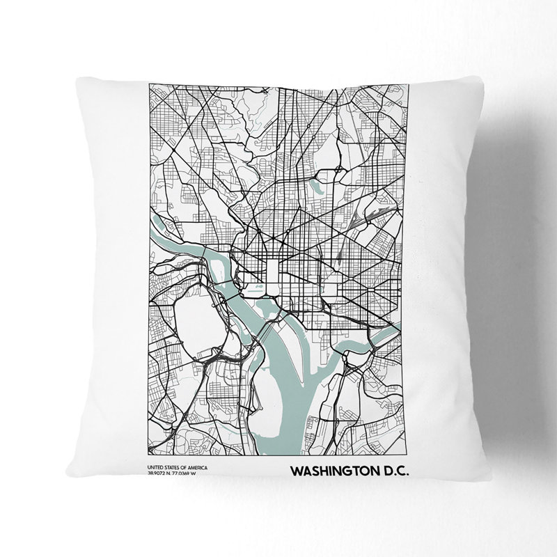 Square Cushion, 55cm H x 55cm W x 20cm D