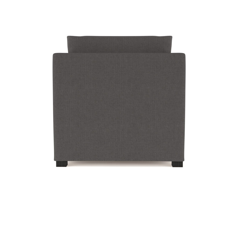 Madison Chaise Lounge, Plush Velvet Oyster, Weathered