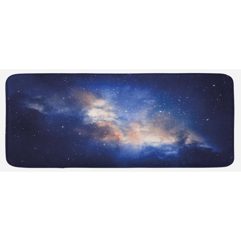 Tapis de cuisine galaxy