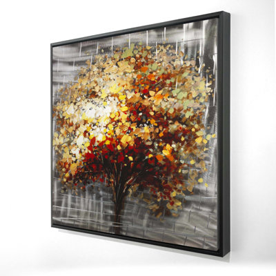 " Abstract Tree By Fall "