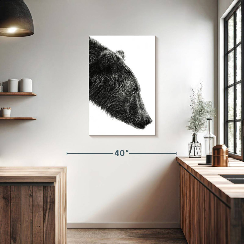 Brampt le receveur de saumon, H 36 po x l 24 po