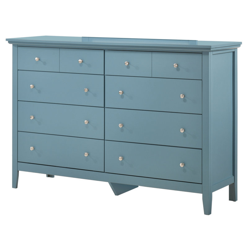 Commode élégante élégante sarcelle pour toute pièce