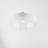 Haney Linen Blend Semi Flush Mount-1297012556-1297012545