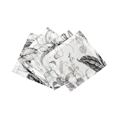Amazonia Cotton Sateen Cocktail Napkins