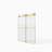 56-60"W X 70"H Frameless Double Sliding Shower Door,5/16" (8Mm) Thick SGCC Tempered Clear Glass-120178773