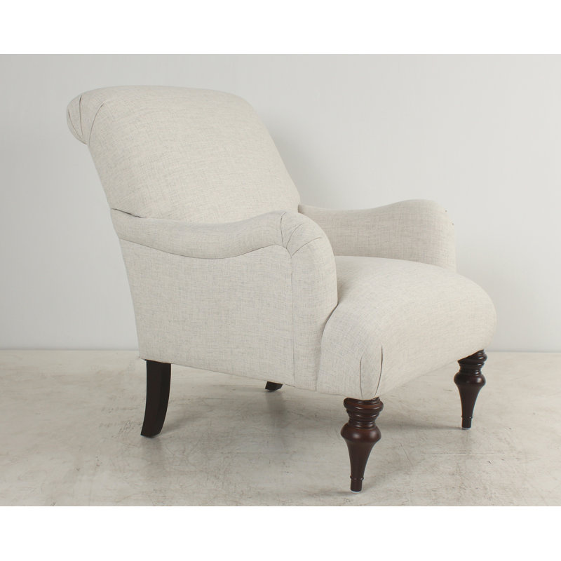 Fauteuil Rikard, Mélange de lin ivoire