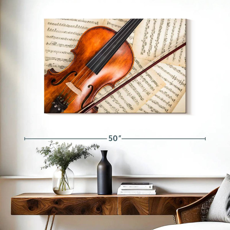 Abarca Violin, 26" H x 39" W