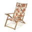Kyias Reclining Beach Chair with Cushion