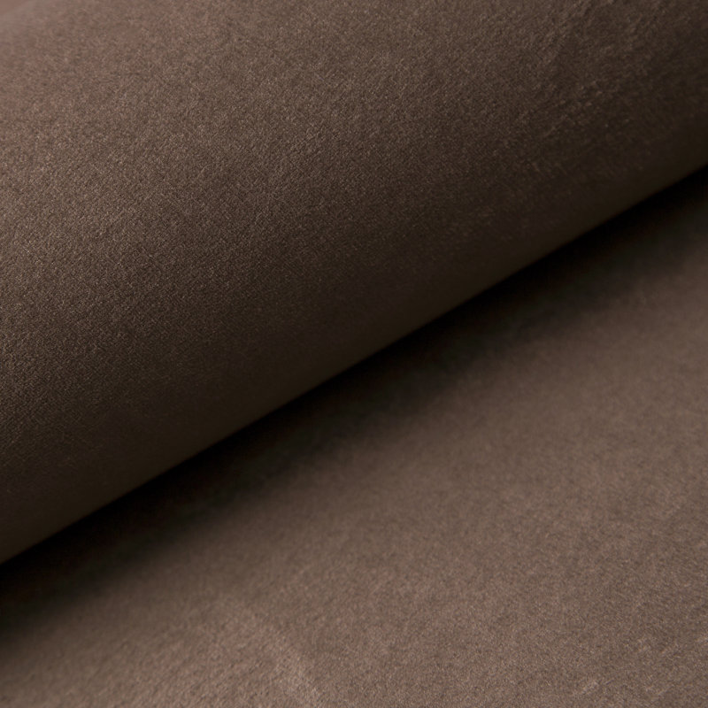 Mascarenaz Upholstered Slipper Chair, Brown