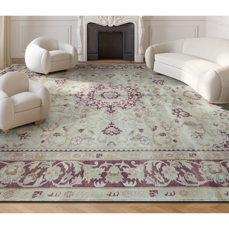 Mahal Wool Oriental Area Rug