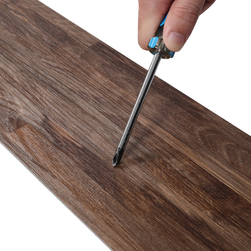 Vess 15.2cm W x 91.5cm L x 0.2cm Laminate Flooring, Dark Brown