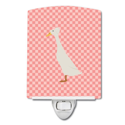 Bali Duck Check Ceramic Night Light