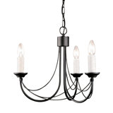 Style bougie classique/traditionnel 3 lumières lustre Josephina