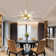 18-Light Modern Dimmable LED Chandeliers for Dining Room