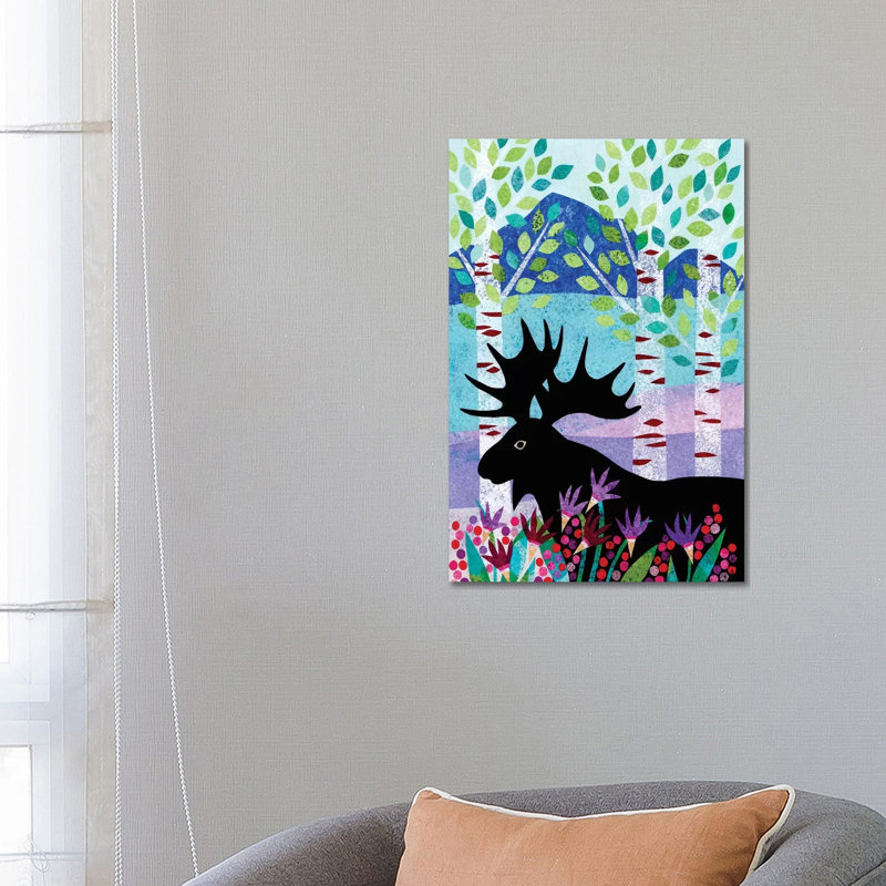 Forest Creatures XII by Kim Conway - Wrapped Canvas Print