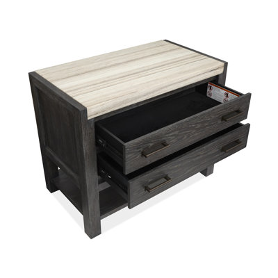 Table de chevet ouverte