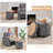 Round Corduroy Storage Ottoman with Reversible Tray Lid-796729042