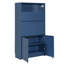 Garde-manger 69 po avec huche et poste de travail pliable, armoire de rangement multifonctionnelle avec tablette réglable et prise de courant-508342206