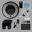 Pyle Cordless Bagless Robotic