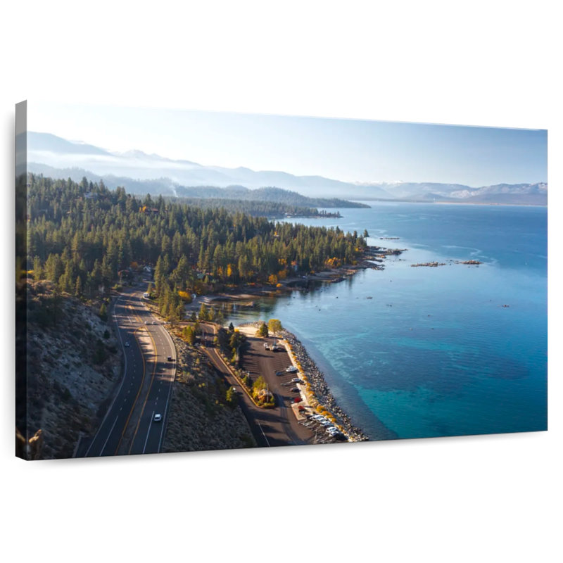Voyage d'automne à Alvord Lake Tahoe, H 20 po x l 30 po