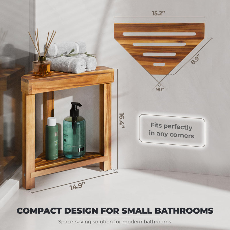 Corner Shower Stool