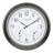 18" Atomic Outdoor Analog Clock with Thermometer & Hygrometer