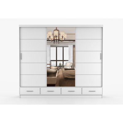 Charlesa Manufactured Wood Wardrobe