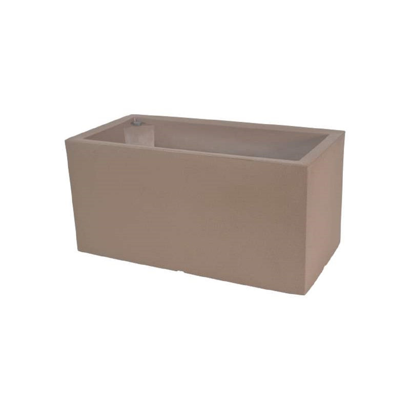 Bouley Planter Box, 39cm H x 39cm W x 80cm D, Havana