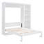 Lit escamotable mural avec tablettes à 5 pneus-135001663-135001660