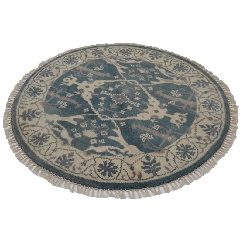 Tapis oriental en laine et coton 4 pi 1 po Kassidie