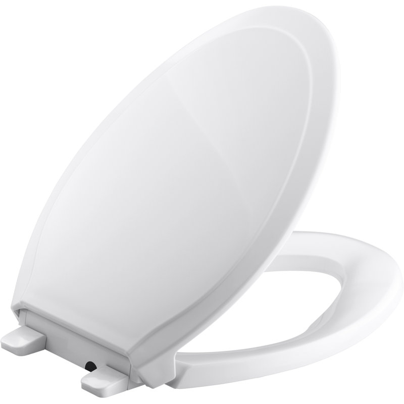 Siège de toilette allongé Kohler Rutledge, blanc