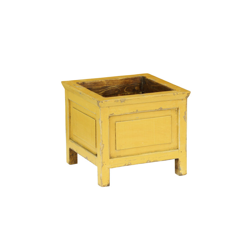 Pot à fleurs antique Antique Revival, Jaune